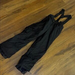Sport Essentials Black Kids’ Snow Pants Size 12